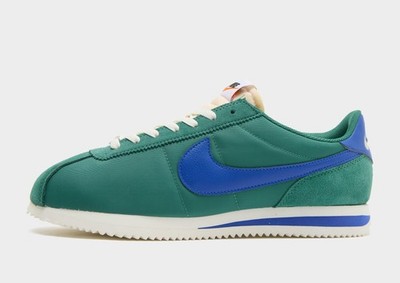 Authentic Nike Cortez Suede  (Größen: UK 7 - 12) Evergreen Aura / Hyper Royal
