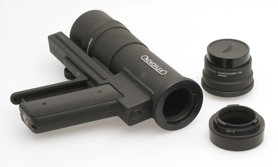 Novoflex Schnellschuß-Objektiv 3,8/200mm + 1,5x Konverter + Anschluß Leica R - Bild 4 von 4