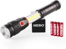 NEBO SLYDE+ Work Light | 300 Lumens, 4 Light Modes, Magnetic LED Flashlight & CO