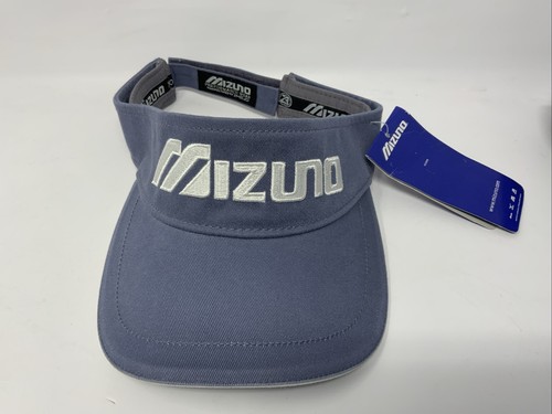 NEW Mizuno Golf Tour Series Visor One Size Ahead Performance Wear Blue White