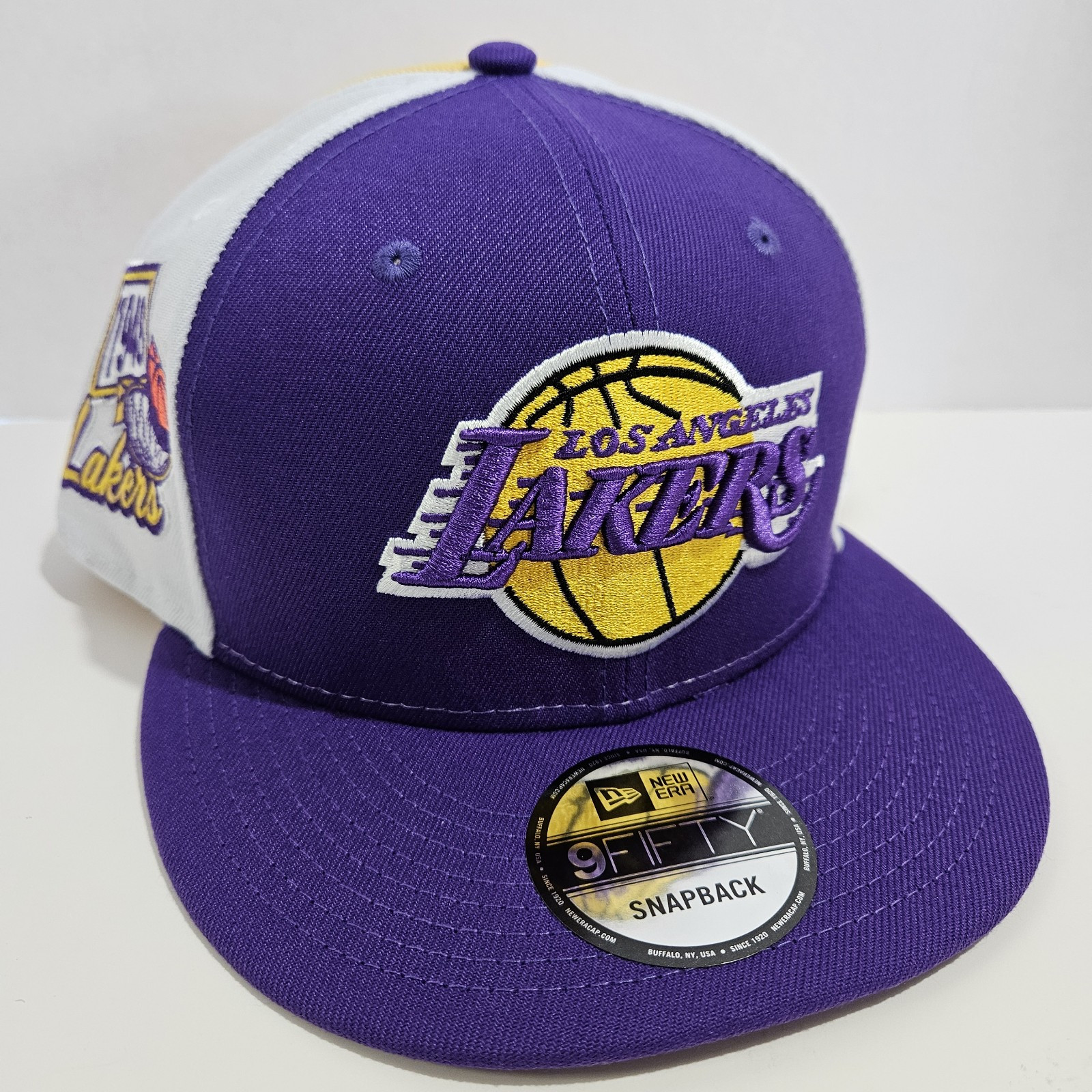 NEW Los Angeles Lakers New Era Pop Panels 9FIFTY Snapback Hat
