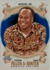 2021 Topps Allen and Ginter Chrome Blue Refractors #203 Roy Wood Jr. /150 - BB