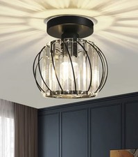 Crystals Ceiling Lighting Fixtures, Small LED for Kitchen Hallway Dining Rooms