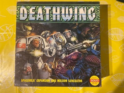 Space Hulk Deathwing (Games Workshop 1989) - complete inc. models