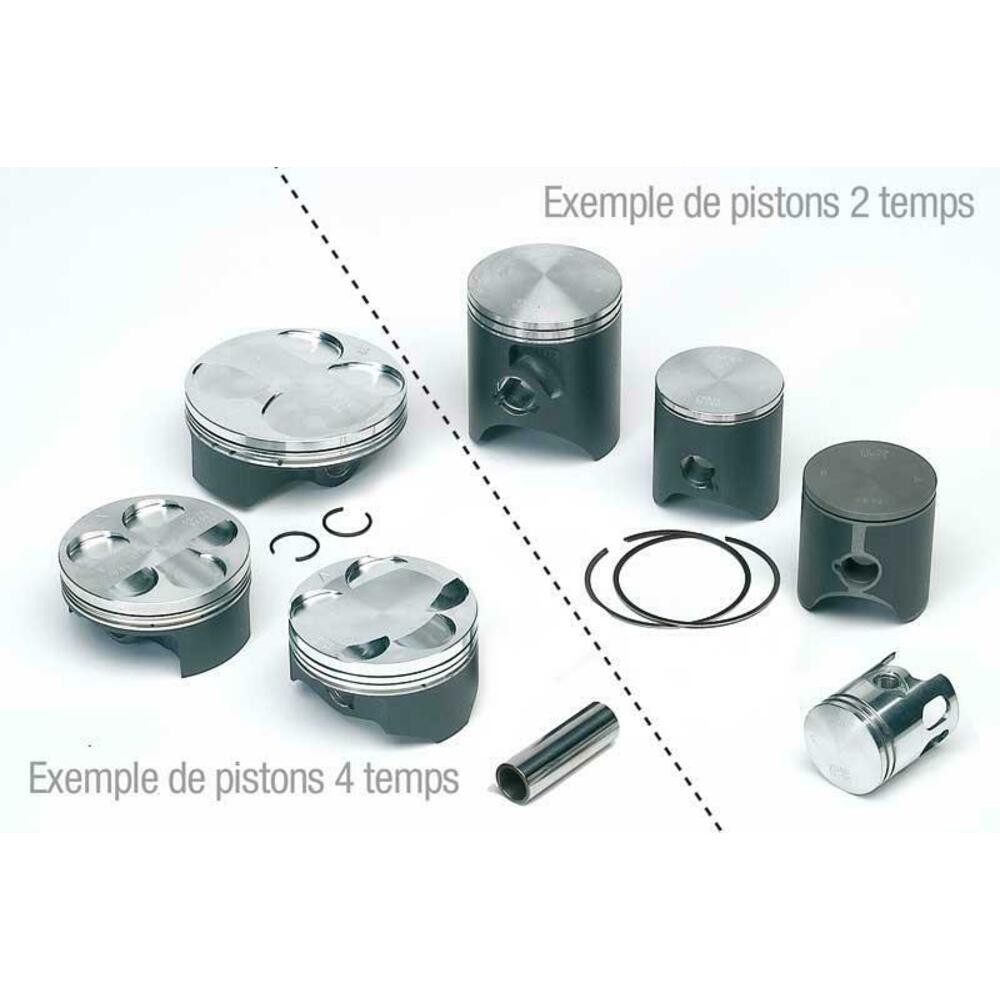 Forged piston vertex replica for motorcycle spare parts accessories pieces