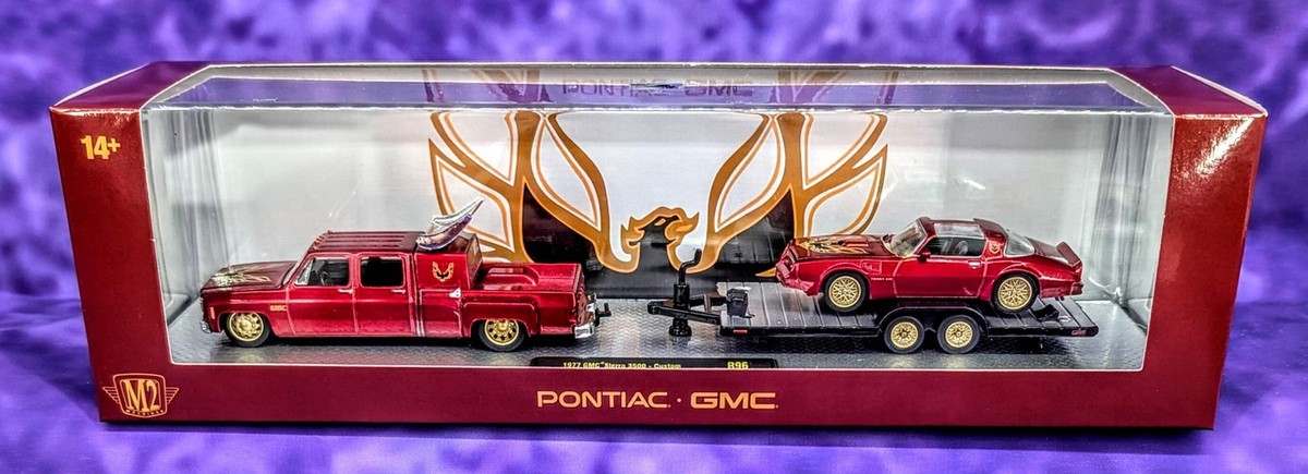 M2 Machines 1977 GMC Sierra 3500 - Custom & 1977 Pontiac Firebird