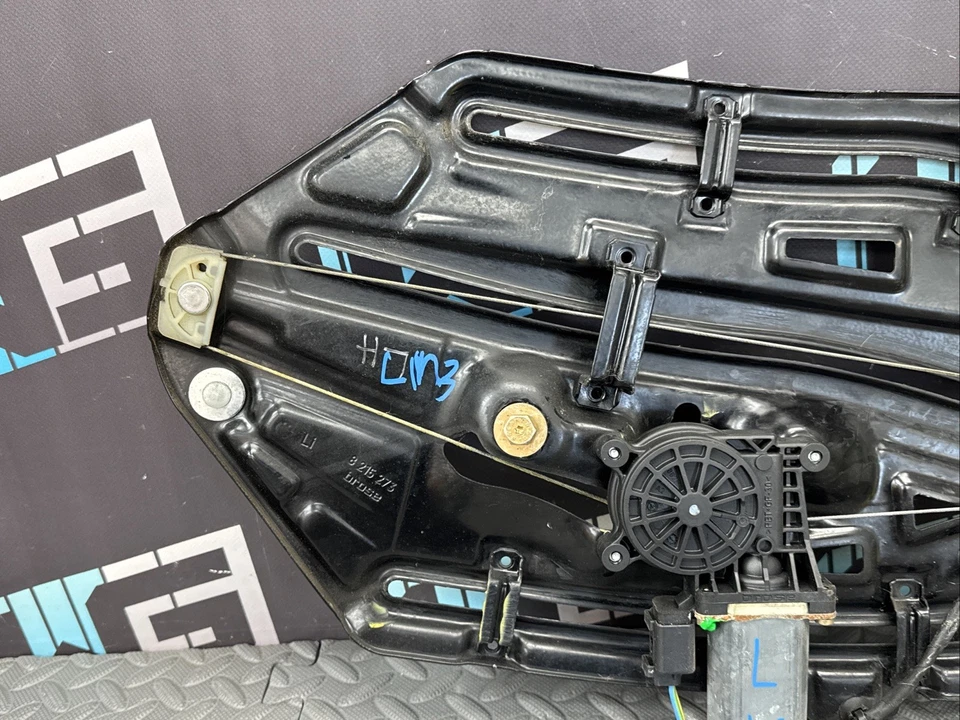 OEM 2001-2006 BMW E46 M3 CONVERTIBLE REGULADOR VENTANA TRASERA IZQUIERDA CON MOTOR Foto 4 de 4