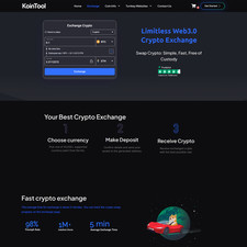 Easy Auto Swap Dex Crypto Exchange Website Turnkey Business Opportunity No KYC 