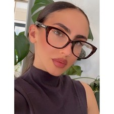 NEW Dior LaParisienneDiorO S4F Eyeglasses Frames Brown