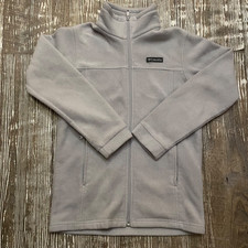 Columbia girls light grey jacket size large