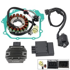 CDI UNIT IGNITION COIL STATOR REGULATOR GASKET FOR YAMAHA GRIZZLY YFM125 04~2013