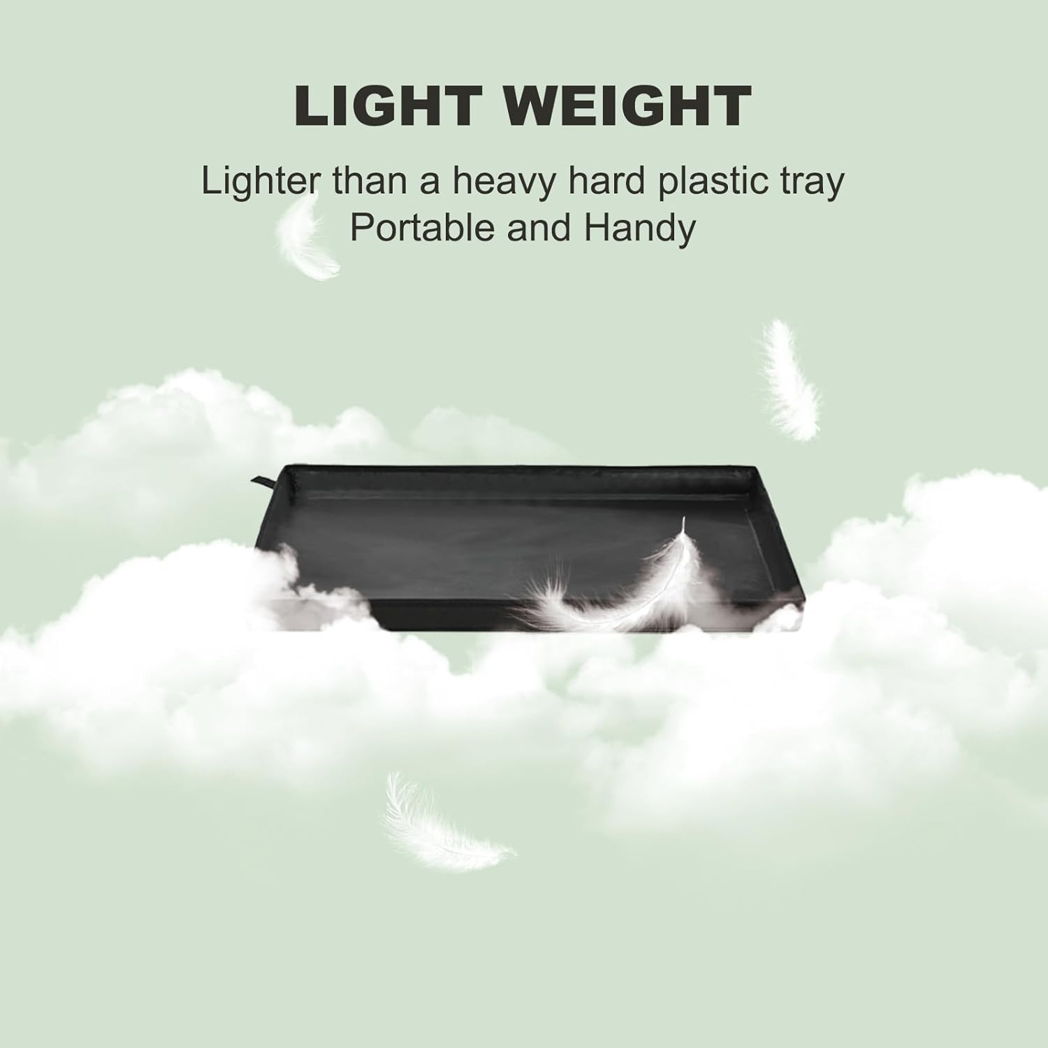 Large Portable Dog Pee Pads Holder for Travel, Puppy Pad Holder Foldable Liner B