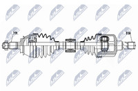 Antriebswelle NTY NPW-BM-157 FüR Mini R56 Clubman R55 Roadster R59 R58 R57 JCW