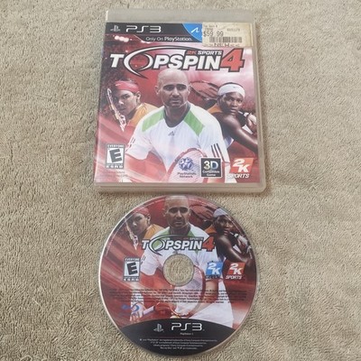 Top Spin Topspin 4 (Sony PlayStation 3, 2011) PS3 No Manual Tested Tennis