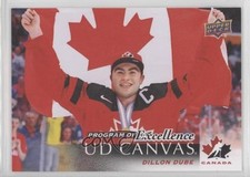 2018-19 Upper Deck UD Canvas Program of Excellence Dillon Dube #C267 8hf