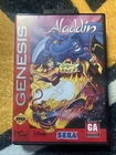 Disney's Aladdin Sega Genesis Original Authentic Genuine Game Complete CIB 1993