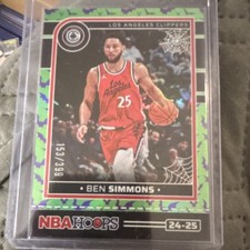 Panini 2024-25 Haunted Hoops Ben Simmons Clippers #73 Holo Bats /399