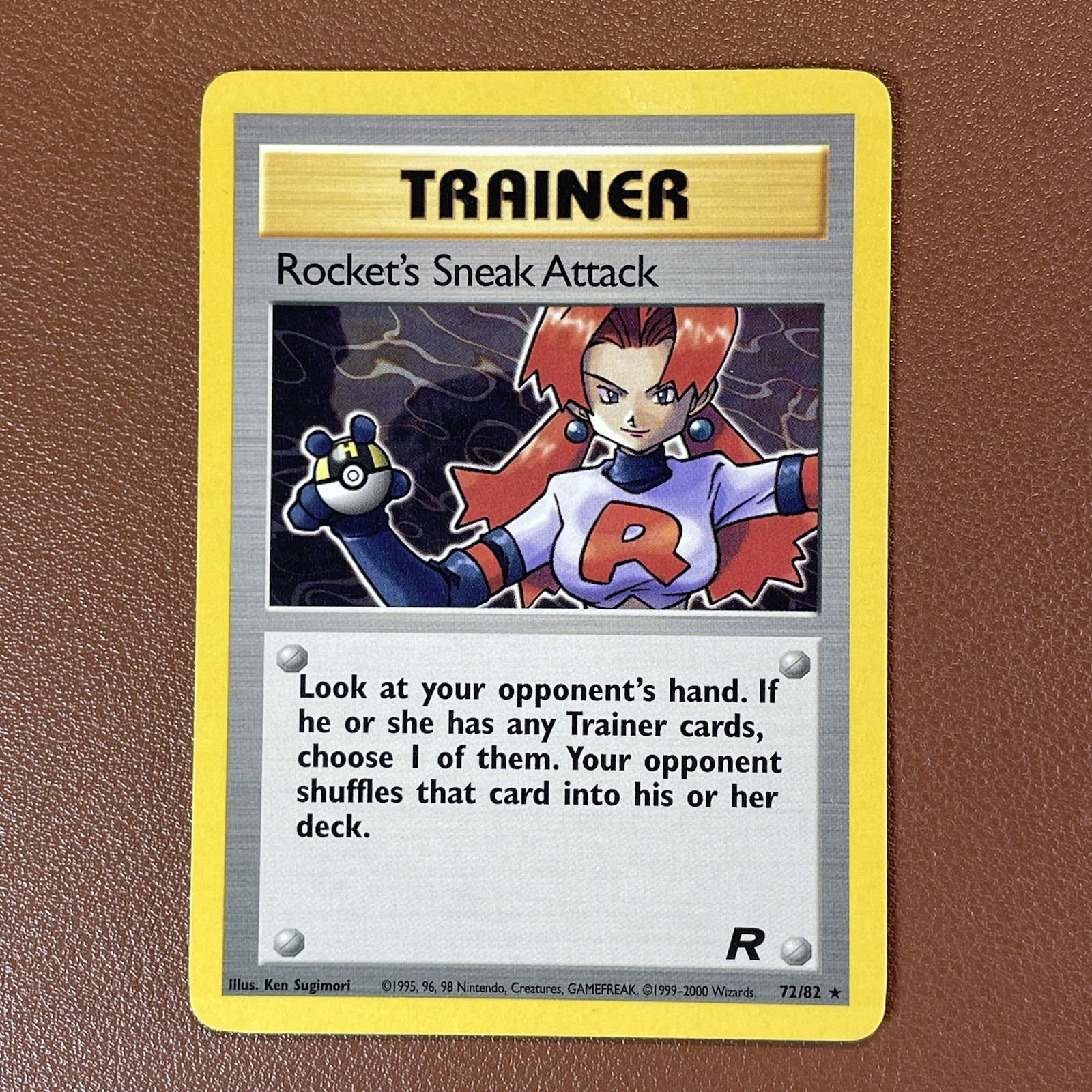 Rocket's Sneak Attack 72/82 , 2000 Pokemon Team Rocket