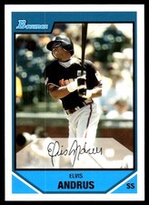 Elvis Andrus 2007 Bowman Draft Picks & Prospects #BDPP86 Braves MLB READ