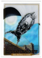 2024 Upper Deck SkyBox Marvel Masterpieces '92 Platinum Clear Cut MOON KNIGHT 51