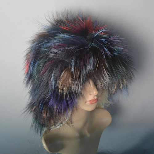 Warm Hats Party Cap Solid Beanies Caps Real Fox Farm Fur Snow Genuine Women - Picture 12 of 31