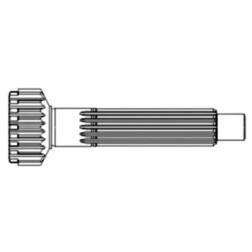 529282R2 Transmission Main Shaft Fits Case-IH 1066 1086 1456 1466 1468 1486 - Image 2 of 4