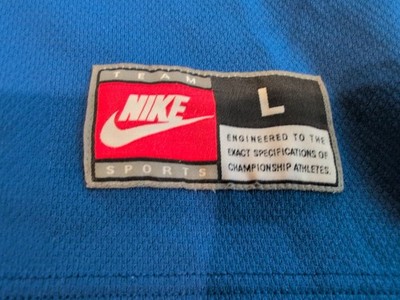 Vintage 90s Authentic Nike DUKE Blue Devils Shooting Shirt Warm Up