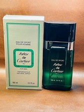 Cartier Santos de Cartier Eau de Sport Pour Homme EDT 100ml 3.4oz w/Box Men Rare