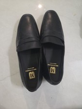 Bruno Magli Mens Black Slip On Shoe Size 10 Great Condition