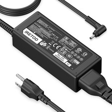 65W Laptop Charger Compatible with Acer Chromebook 11 13 14 15 R11, Black