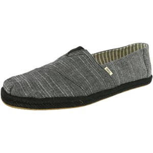 Toms-Men-039-s-Classic-Rugged-Chambray-Fabric-Slip-On-Shoes