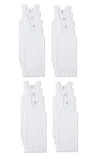 FAMOUS BRAND MENS A-SHIRT , 12PK   100% COTTON