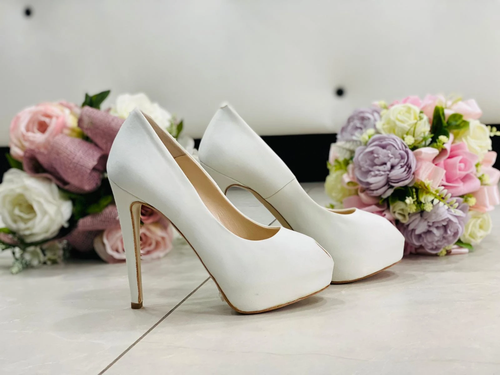 Decolletè Albano Sposa Donna Bianco Raso 6366 | eBay
