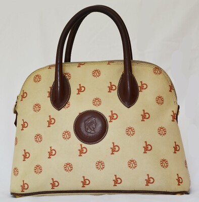 Roccobarocco Leder Handtasche beige