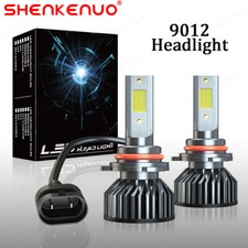 9012 HIR2 LED Headlight High Low Beam Bulb 100W 36000LM Super Bright 6000K White