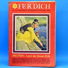 DDR F&Uuml;R DICH 4 1971 Intergrafik Jakutien Kinder im Musiktheater Mode D