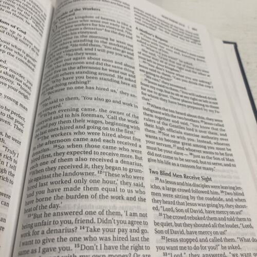 Lot Of 3 NIV Holy Bibles Zondervan Publishing Hardcover Books Blue Edition - Picture 12 of 13
