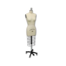 Female Fashion Dressmaker Dress Form Mannequin Size 10,Shoulders are Collapsible