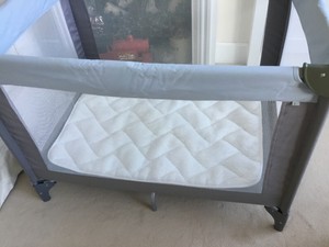 travel cot mattress topper