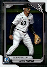 2024 Bowman Draft Chrome - #BDC-154 Jeral Perez White Sox