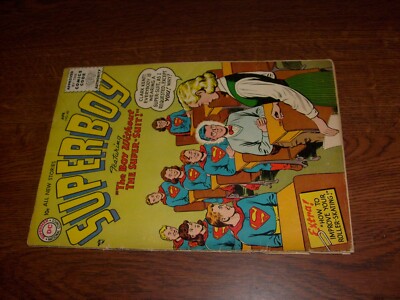 SUPERBOY #48, 1956 DC COMIC, LOWER GRADE