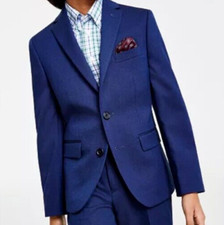 BOYS B BY BROOKS BROTHERS SUIT JACKET NAVY BLUE