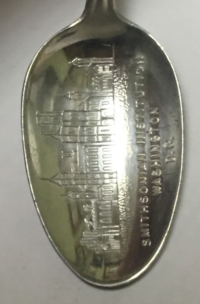 スミソニアン　スプーン　SMITHSONIAN  INSTITUTION Smithsonian Institution Washington D. C. Vintage Souvenir