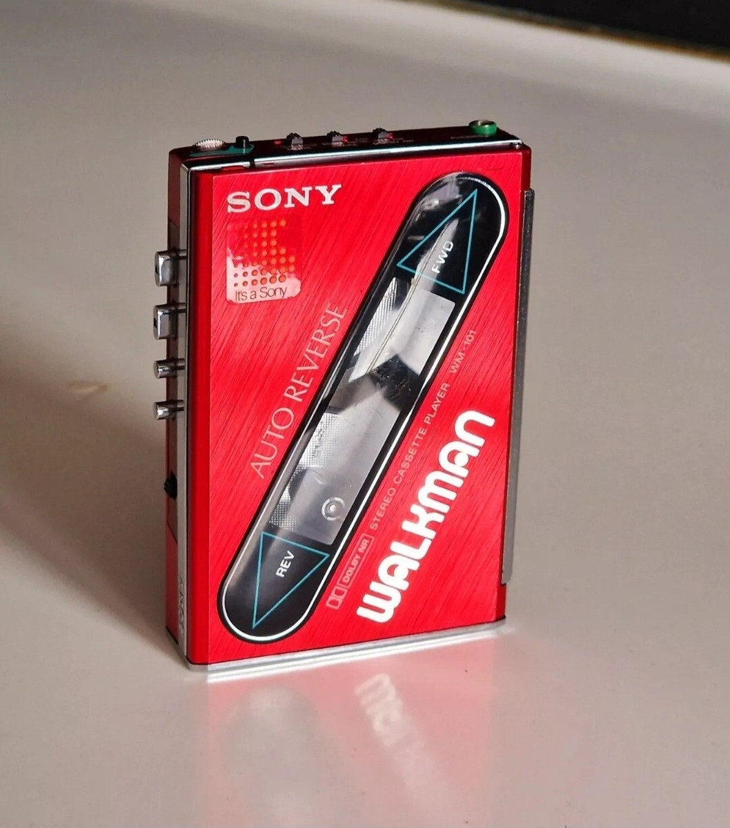New Rare Red Sony Walkman WM-101 fully working Collectable | eBay UK