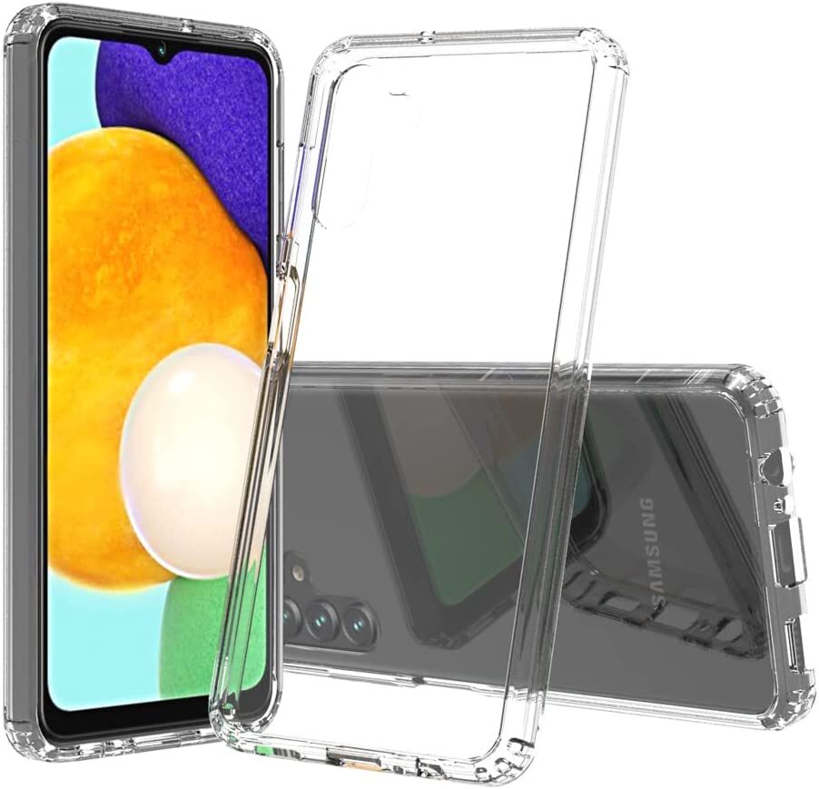 Screen Protector Hard Case Samsung A31 Samsung Galaxy A31 Case Heavy Duty  Shockproof Clear Phone Cover EOS Series
