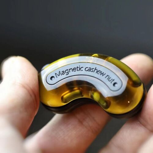 Magnet Cashew Fidget toy EDC, Autism Relaxer Click satisfying - Picture 1 of 1