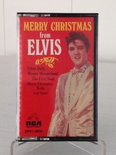 ELVIS PRESLEY: Merry Christmas From Elvis Cassette, DPK1-0800, 1987 - LIKE NEW
