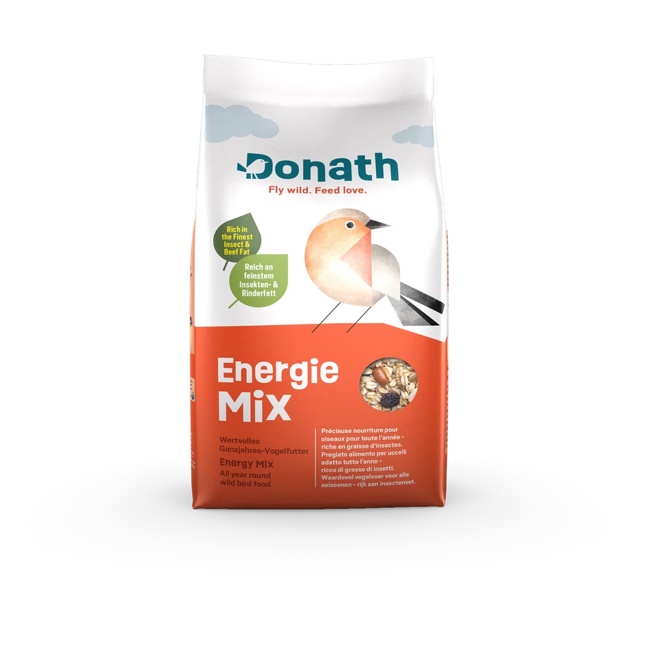 Donath Ganzjahres-Vogelfutter Energie Mix 9kg