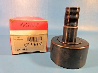 McGill CCF2 3/4SB Crowned Cam Follower, Needle Bearing Design (Torrington)