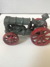 1920's Vintage Arcade Fordson Tractor Cast Iron toy Spoke wheels  Farmer